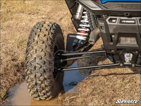 SuperATV Polaris RZR Turbo S Mud Flaps - Machine Protection