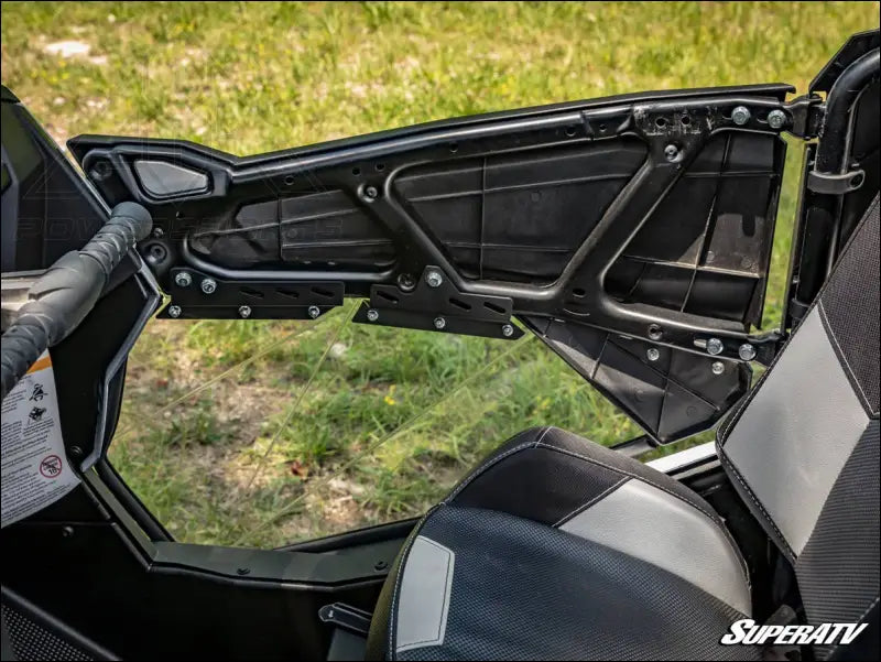 SuperATV Polaris RZR XP 1000 Clear Lower Doors