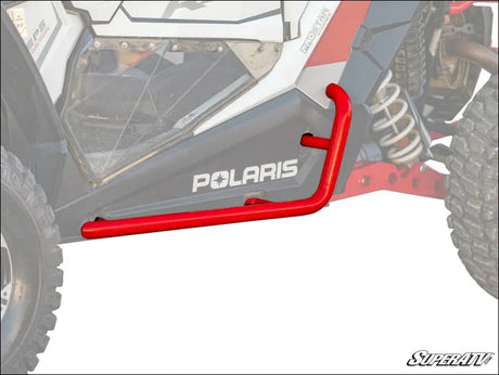 SuperATV Polaris RZR XP 1000 Heavy Duty Nerf Bars - Red