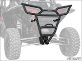SuperATV Polaris RZR XP 1000 Rear Bumper With Receiver Hitch - 2017-2023 (with 18mm socket) / Black / Bumpers