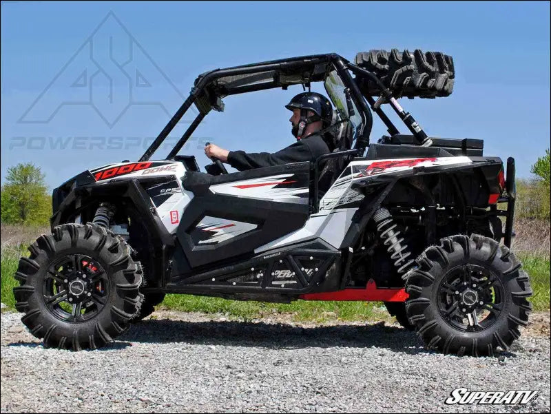 SuperATV Polaris RZR XP 1000 Spare Tire Carrier - Bumpers