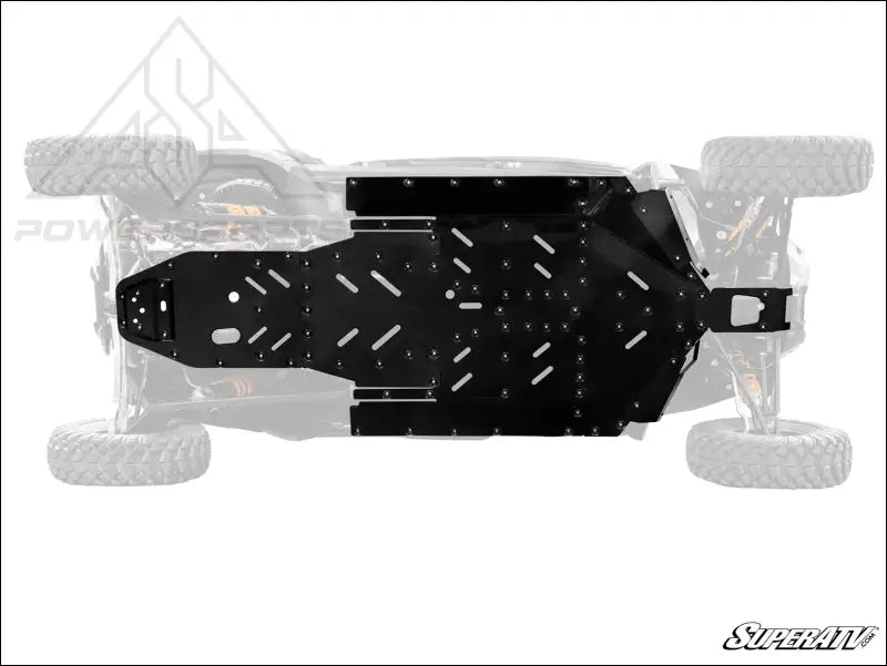 SuperATV Polaris RZR XP 4 1000 Full Skid Plate - Plates