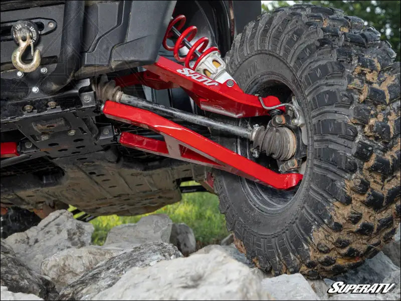 SuperATV Polaris RZR XP Turbo 1.5’’ Forward Offset Sidewinder A-Arms