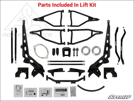 SuperATV Polaris RZR XP Turbo 10’’ Lift Kit