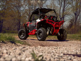 SuperATV Polaris RZR XP Turbo Heavy Duty Tube Rock Sliders - Nerf Bars