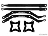 SuperATV Polaris RZR XP Turbo High Clearance Boxed Radius Arms - Rods