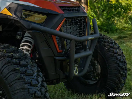 SuperATV Polaris RZR XP Turbo Low Profile Front Bumper - Bumpers