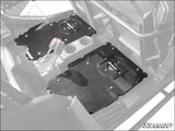 SuperATV Polaris RZR XP Turbo Rear Seat Conversion Kit - Cargo Management