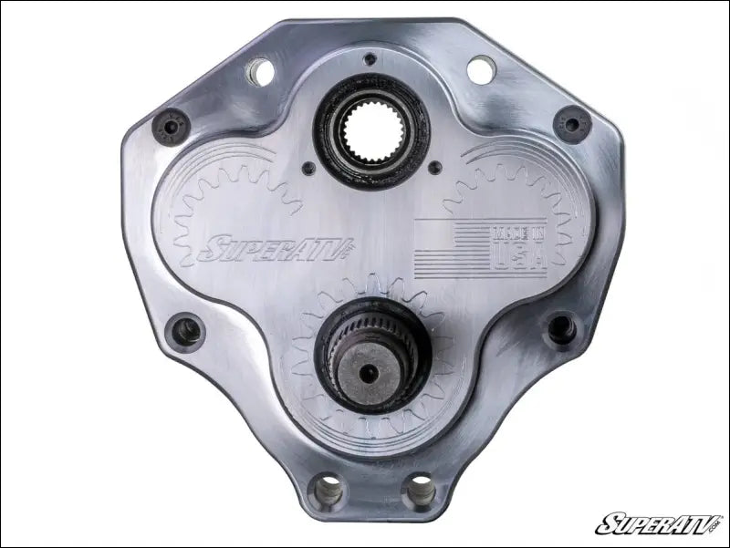 SuperATV Polaris RZR XP Turbo S 4’’ Portal Gear Lift - Billet / 0.3 / No I already have a frame stiffener. - Portals