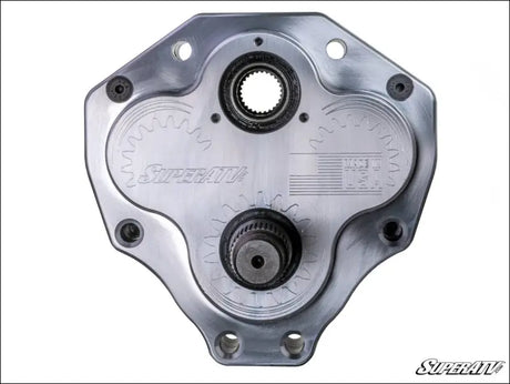 SuperATV Polaris RZR XP Turbo S 4’’ Portal Gear Lift - Billet / 0.3 / No I already have a frame stiffener. - Portals