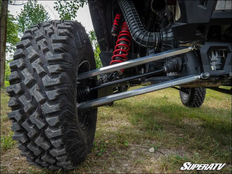 SuperATV Polaris RZR XP Turbo S Billet Aluminum Radius Arms - Rods