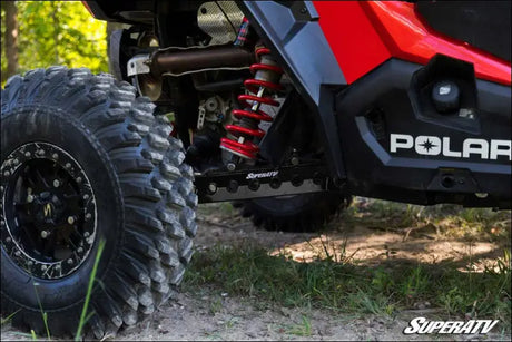 SuperATV Polaris RZR XP Turbo S Rear Trailing Arms - Black