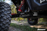 SuperATV Polaris RZR XP Turbo S Rear Trailing Arms - Black