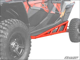 SuperATV Polaris RZR XP4 1000 Nerf Bars - 4 Seater / Red