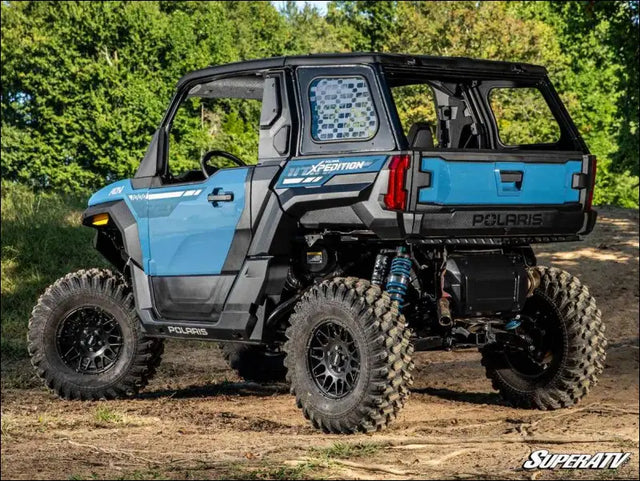 SuperATV Polaris Xpedition ADV Rear Side Windows - Windshield