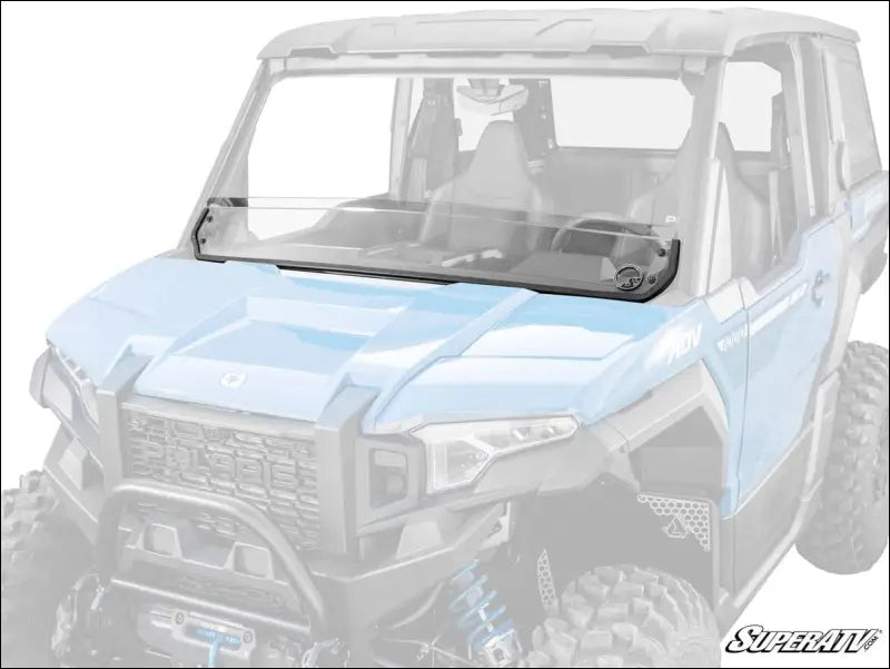 SuperATV Polaris Xpedition Half Windshield