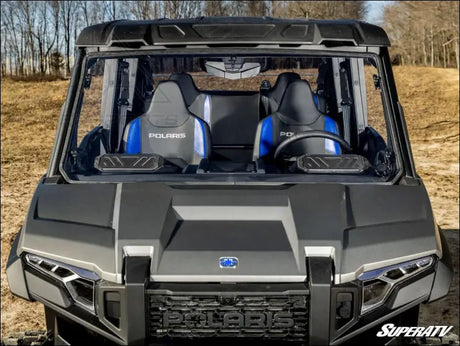SuperATV Polaris Xpedition Scratch-Resistant Vented Full Windshield