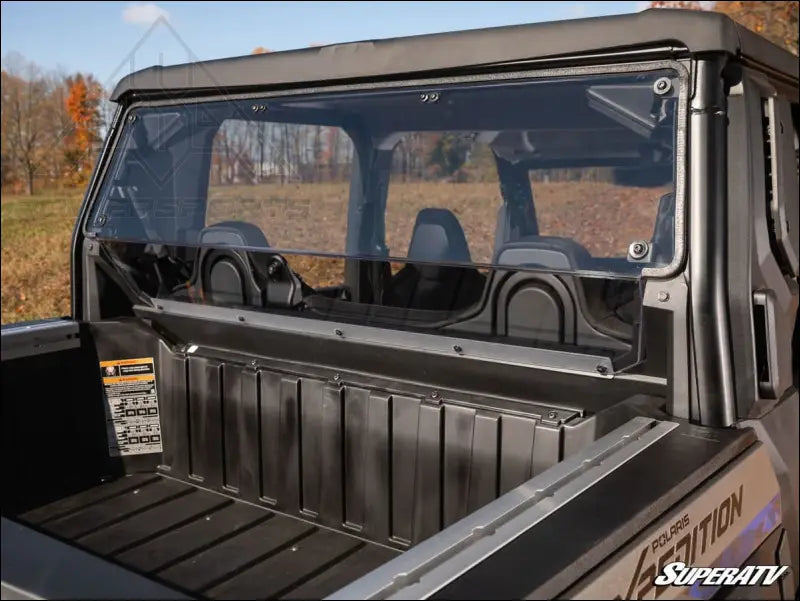 SuperATV Polaris Xpedition XP Rear Windshield