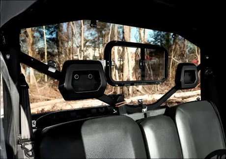 SuperATV Primal Can-Am Defender Soft Cab Full Doors - Sliding - Light Tint