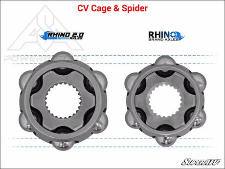 SuperATV Rhino 2.0 Polaris RZR 900 Heavy Duty Axles