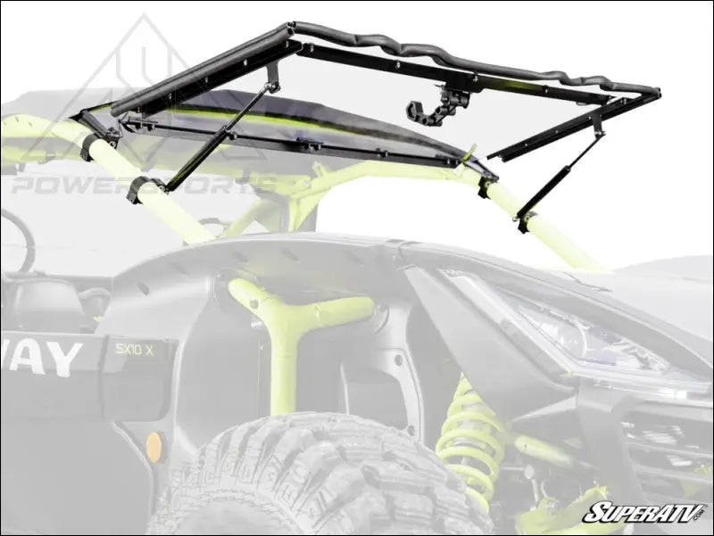 SuperATV Segway Villain Scratch-Resistant Flip Windshield