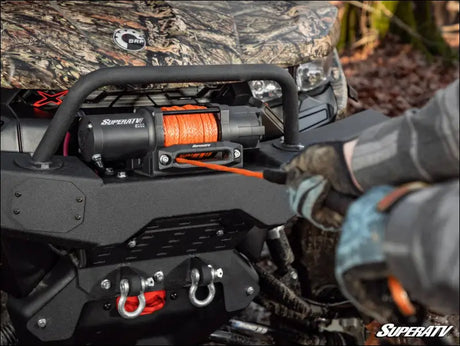 SuperATV Synthetic Winch Rope Replacement - 6000 lbs. / Orange