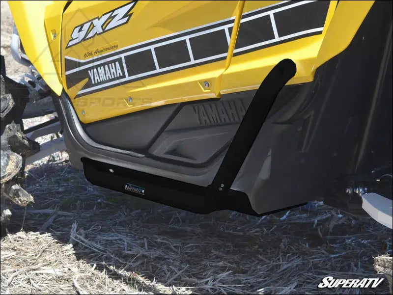 SuperATV Yamaha YXZ Heavy Duty Nerf Bars - Black