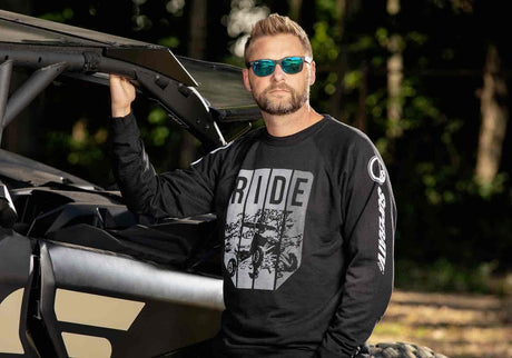 SuperATV Black Ride Sweatshirt