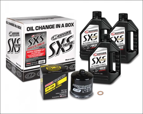 SXS - POLARIS TURBO QUICK CHANGE KIT - 10W-50 - Oil Change Kit