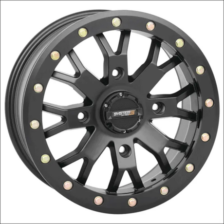 System 3 SB-4 Beadlock Wheel Black - 15x7 / 4 + 3 / 4x156 - Wheels