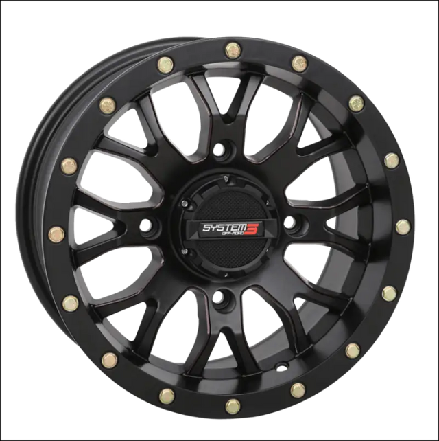 System 3 ST-3 Wheels Black - 24x6.5 / 4 + 2.5 / 4x137
