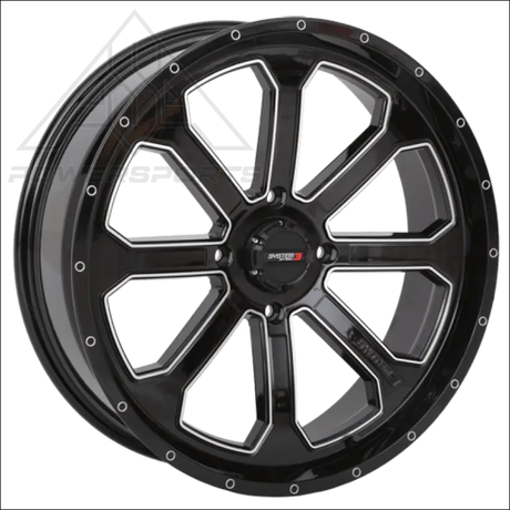 System 3 ST-4 Wheel Gloss Black - Wheels