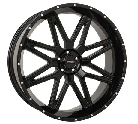 System 3 ST-7 Wheel - Gloss Black - 24x9 / 4x137 / 5 + 4 - Wheels