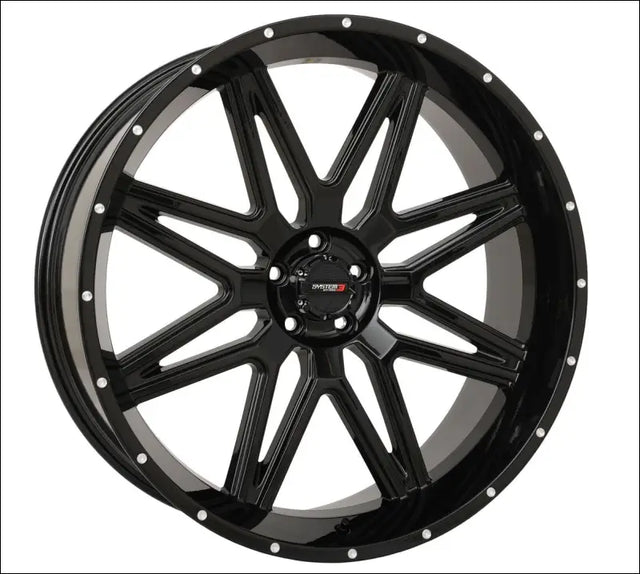 System 3 ST-7 Wheel - Gloss Black - 24x9 / 4x137 / 5 + 4 - Wheels