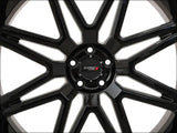 System 3 ST-7 Wheel - Gloss Black/Milled - 20x7 / 4x137 & 4x156 / 4 + 3 - Wheels