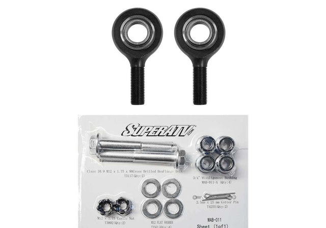 Can-Am Maverick X3 Heavy-Duty Tie Rod End Replacement Kit