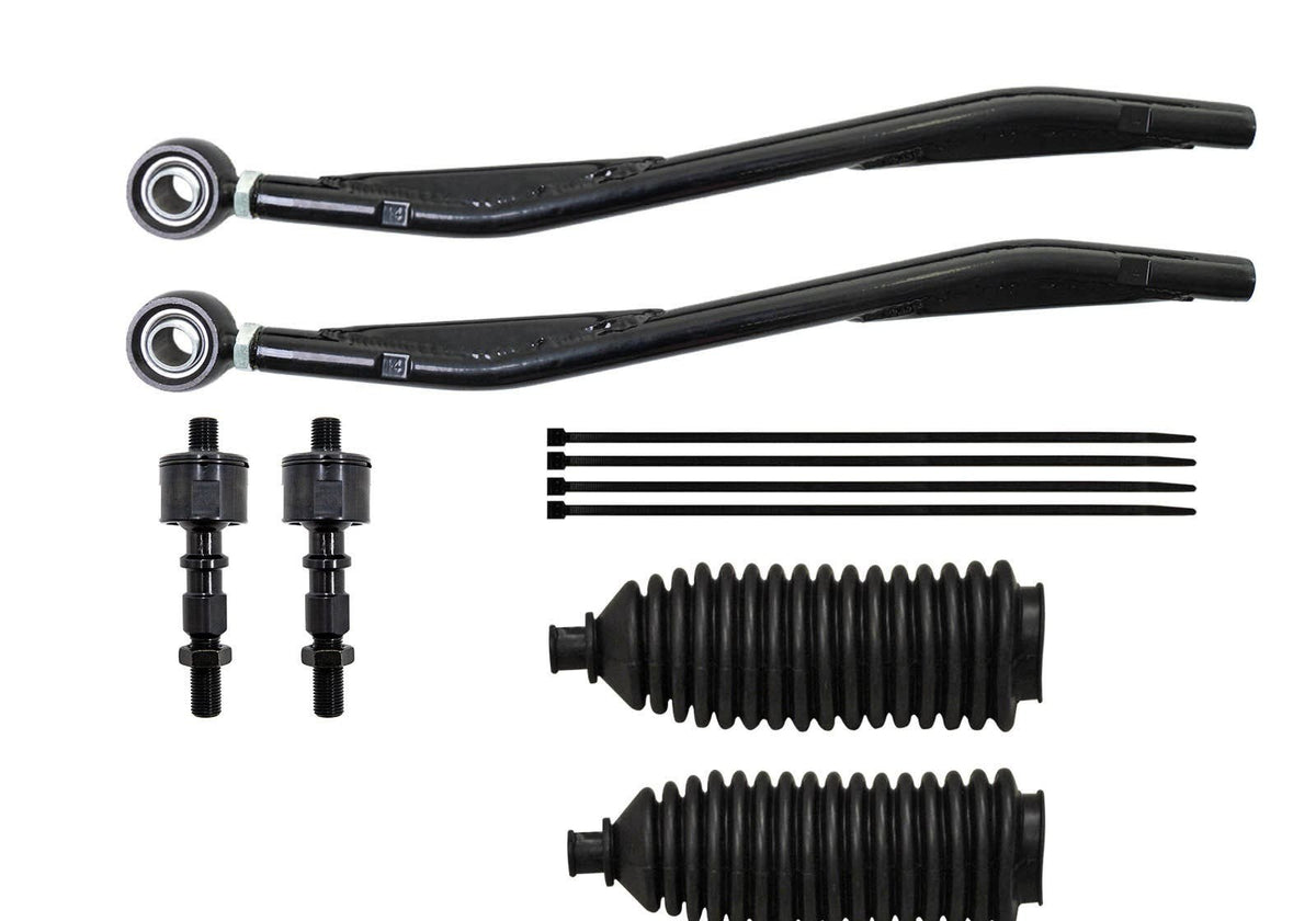 Polaris Ranger XP 900 Z-Bend Tie Rod Kit - Replacement for SuperATV Lift Kits