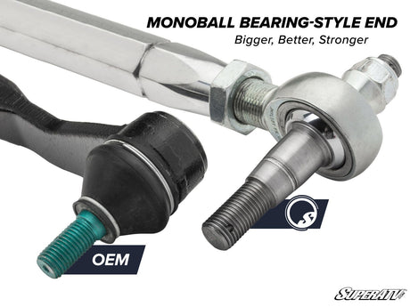 Polaris Ranger XP 900 High Lifter Edition RackBoss 2.0 Billet Aluminum Hex Tie Rod Kit