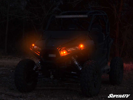 Polaris RZR S 1000 Plug &amp; Play Turn Signal Kit with Toggle Switch and Dash Horn 16-18