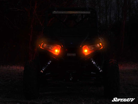 Polaris RZR S 1000 Plug &amp; Play Turn Signal Kit with Toggle Switch and Dash Horn 16-18