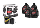 TWIN CAM SYNTHETIC 20W-50 (’99 - CURRENT ENG) - BLACK / QUICK - Oil Change Kit
