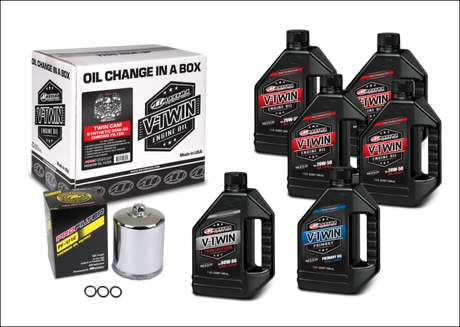 TWIN CAM SYNTHETIC 20W-50 (’99 - CURRENT ENG) - CHROME / FULL - Oil Change Kit