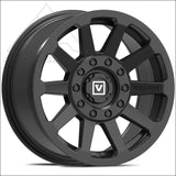 Valor Off-Road Tenacity on V02 Wheel and Tire Kits - 30x10-15 / (Satin Black) / Dual-Drill: 4x137/4x156 - Wheels