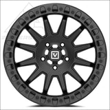 Valor Off-Road V09 Beadlock - Satin Black - Wheels