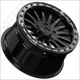 Valor Offroad V06 Beadlock 5-Lug – Gloss Black - Wheels