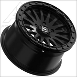 Valor Offroad V06 Beadlock 5-Lug - Satin Black - Wheels