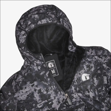 Waterproof 1/2 Zip Bog Hoodie | Mens - 7 Black - Large - Outerwear