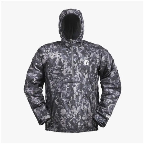Waterproof 1/2 Zip Bog Hoodie | Mens - 7 Black - Small - Outerwear