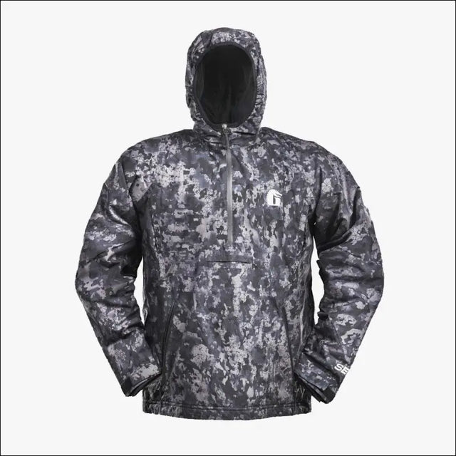 Waterproof 1/2 Zip Bog Hoodie | Mens - 7 Black - Small - Outerwear