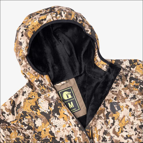 Waterproof 1/2 Zip Bog Hoodie | Mens - 7 Brown - Large - Outerwear